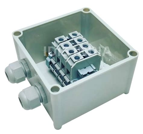 junction box 4 terminal|large junction box with knockouts.